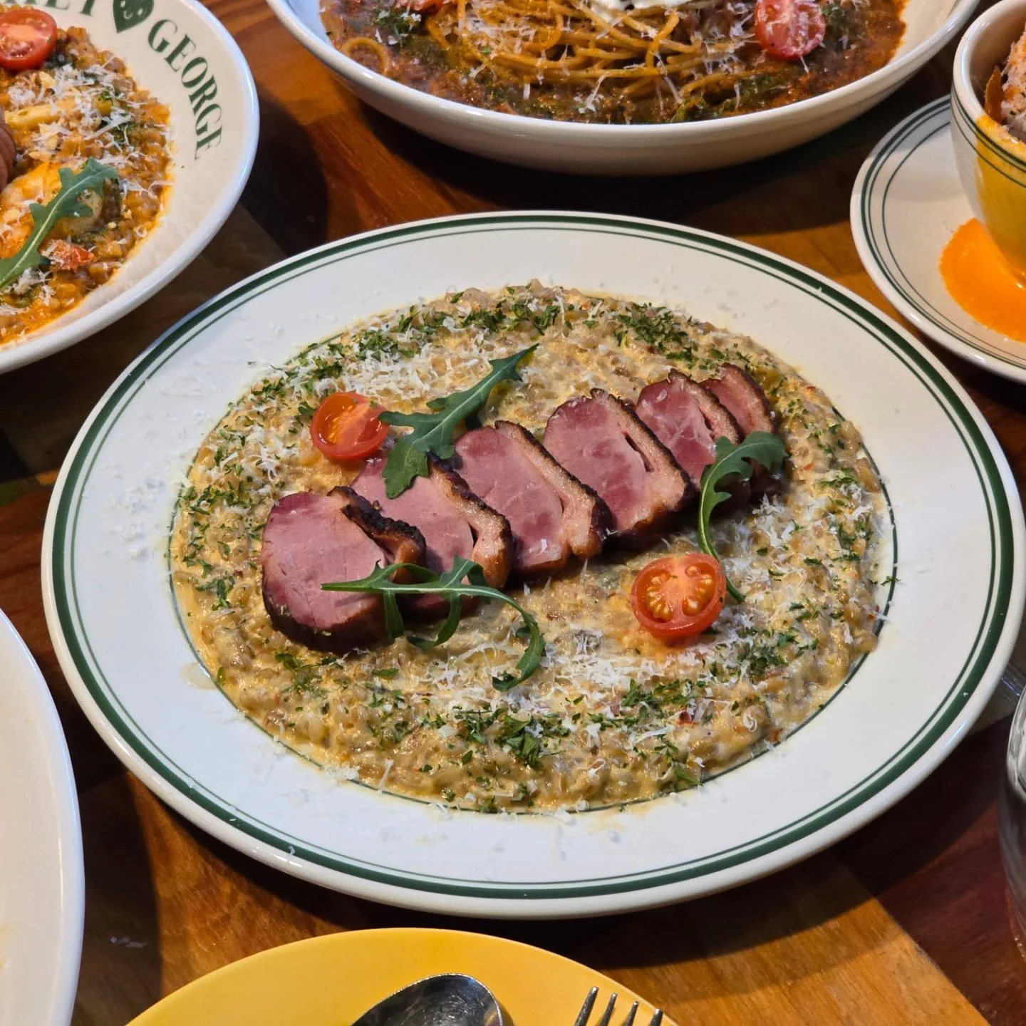 Hey George Duck Steak Cream Risotto