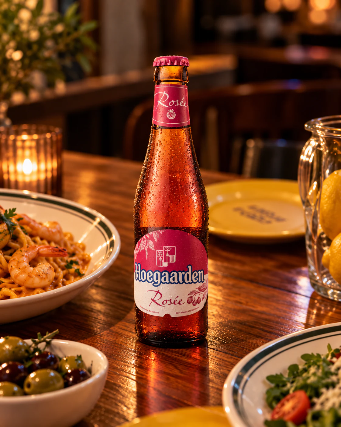 Hey George Hoegaarden Rosee Beer